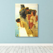 Ein Zeichen von Sir Lawrence Alma-Tadema Leinwanddruck (Insitu (Holzboden))