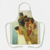 Ein Zeichen von Sir Lawrence Alma-Tadema Schürze (Vorderseite)