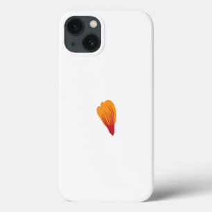 ein zeichn einer Pflanze mit orangen und lila Blät Case-Mate iPhone Hülle