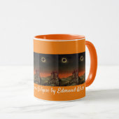 Ein Zeichn eines solaren Eclipses durch Edmund Wei Tasse (VorderseiteRechts)