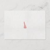 ein zeichn eines Vogels mit Blume darauf Begleitkarte (Vorderseite)