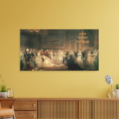 Ein Zeichnend Saal im St. James's Palace Leinwanddruck (Insitu (Wohnzimmer))