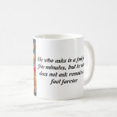 Ein zeitloser Teller Liebe in jeder Sippe - Kaffee Kaffeetasse (VorderseiteRechts)