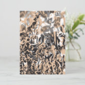 Ein zeitloser Weg, um Ihre Feier zu verkünden Einladung (Stehend Vorderseite)