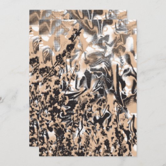 Ein zeitloser Weg, um Ihre Feier zu verkünden Einladung (Vorne/Hinten)