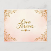 Ein zeitloses Postkartendesign Postkarte (Vorderseite)