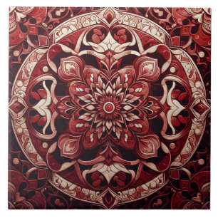 Ein zeitloses Stück Leidenschaft und Opulenz Fliese