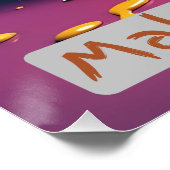 Ein zerbrochenes Ei Poster (Ecke)