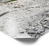 Ein zerbröckelnder Bunker Fotodruck (Ecke)