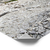 Ein zerbröckelnder Bunker Poster (Ecke)