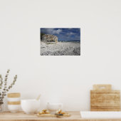 Ein zerbröckelnder Bunker Poster (Küche)