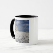 Ein zerbröckelnder Bunker Tasse (Vorderseite Links)