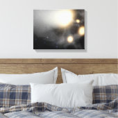 Ein Zerfall von Galaxien Leinwanddruck (Insitu (Schlafzimmer))