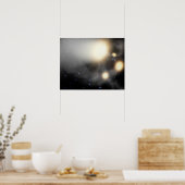 Ein Zerfall von Galaxien Poster (Küche)