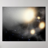 Ein Zerfall von Galaxien Poster (Vorne)