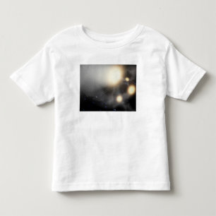 Ein Zertrümmern-oben der Galaxien Kleinkind T-shirt