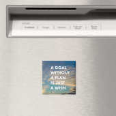 Ein Ziel ohne Plan ist nur ein Wunsch Magnet (In Situ (Geschirrspüler))