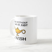 Ein Ziel ohne Plan Kaffeetasse (Vorderseite Links)