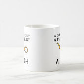 Ein Ziel ohne Plan Kaffeetasse (Mittel)