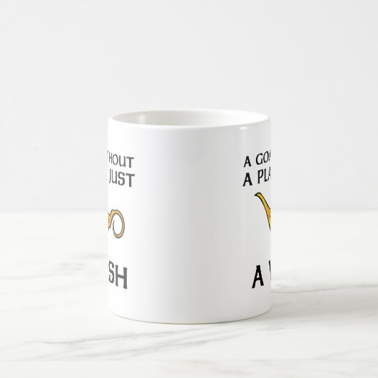 Ein Ziel ohne Plan Kaffeetasse (Mittel)