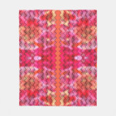 Ein Zig ein Zag... Fleecedecke (Vorderseite)
