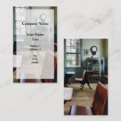 Ein Zimmer-Schulhaus Visitenkarte (Vorne/Hinten)