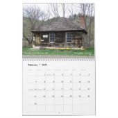 Ein Zimmer-Schulhäuser der USAKalender Kalender (Feb 2027)
