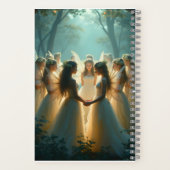 Ein Zirkel von Fairies SpiralNotebook Notizblock (Rückseite)