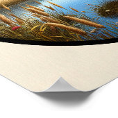 Ein zirkuläres 3D-Bild einer wunderschönen Kanaden Poster (Ecke)