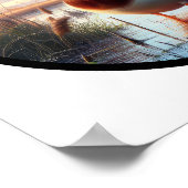 Ein zirkuläres 3D-Bild eines männlichen und weibli Poster (Ecke)