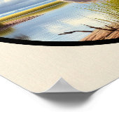 Ein zirkuläres 3D-Bild eines wunderschönen großen  Poster (Ecke)