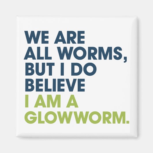 Ein Zitat zum Magneten Magnet (Vorne)