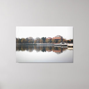 Ein Zoo-Park in Wuhan, China Leinwanddruck