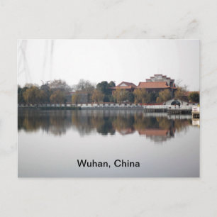 Ein Zoo-Park in Wuhan, China Postkarte