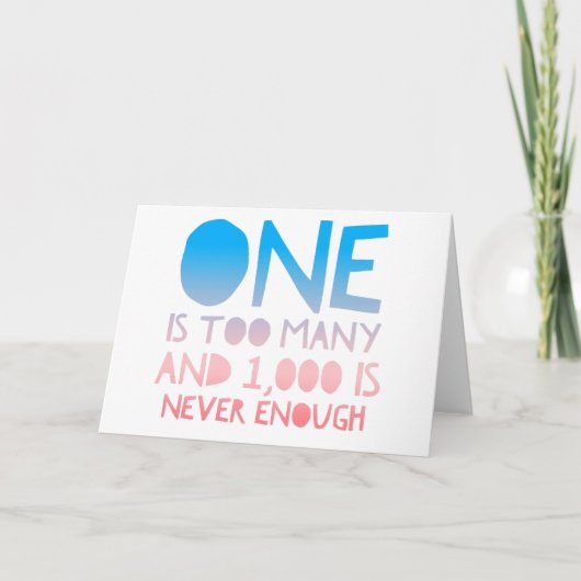 Ein zu vieles lustiges OM Karte (Vorderseite)