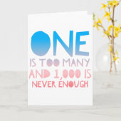 Ein zu vieles lustiges OM Karte (Gelbe Blume)