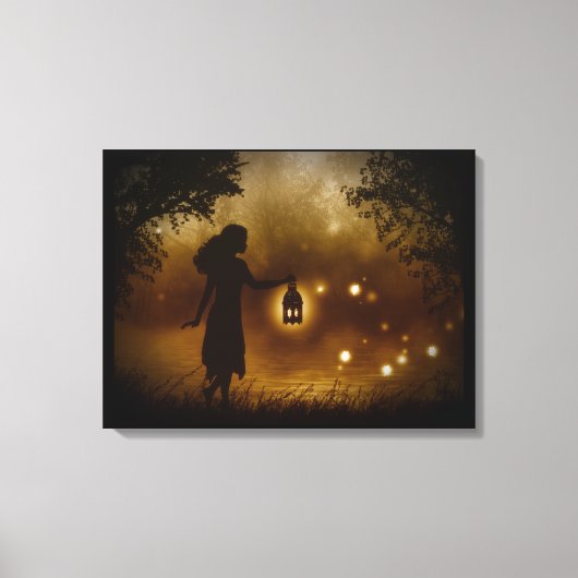 Ein Zufallsbegegnen Wrapped Canvas Leinwanddruck (Vorderseite)