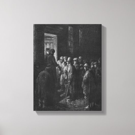 Ein Zufluchtshaus Leinwanddruck (Vorderseite)