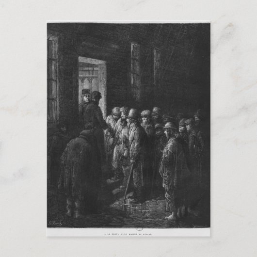 Ein Zufluchtshaus Postkarte (Vorderseite)