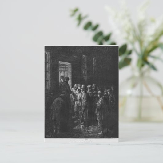 Ein Zufluchtshaus Postkarte (Stehend Vorderseite)