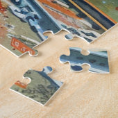 Ein Zug im Frühling Puzzle (Seite)