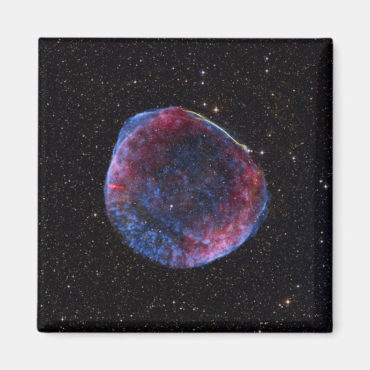Ein zusammengesetztes Bild der Supernova SN 1006 Magnet (Vorne)