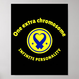 Ein zusätzliches Chromosom unendliche Persönlichke Poster