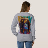 EIN ZUVERLÄSSIGES MÄDCHEN SWEATSHIRT (Schwarz voll)