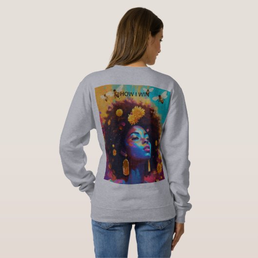 EIN ZUVERLÄSSIGES MÄDCHEN SWEATSHIRT (Schwarz voll)