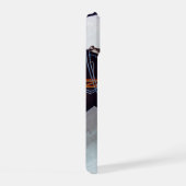 Ein zweiköpfiges Gemini-Raumschiff im Flug entführ iPhone 15 Hülle (Rechte Seite)