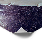 Ein zweiköpfiges Gemini-Raumschiff im Flug entführ Poster (Ecke)