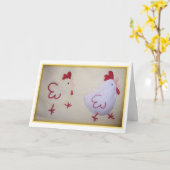 Ein zweites Kind Karte (Gelbe Blume)