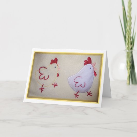 Ein zweites Kind Karte (Vorderseite)