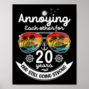 Einander 20 Jahre lang auf die Nerven gehen 20. Ho Poster